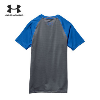 Under Armour 安德玛 UA男童Armour Up修身型短袖T恤-1271868 蓝色907 童M