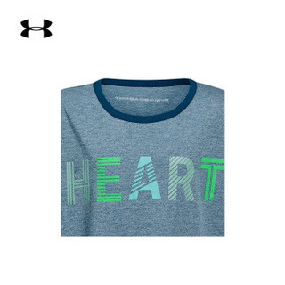 Under Armour 安德玛 UA女童 Heart T恤-1311352 蓝色488 童XL