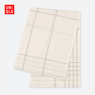 UNIQLO 优衣库 416409 女士棉麻围巾