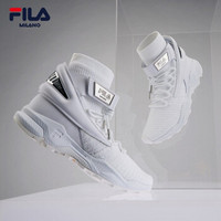 FILA 斐乐官方 男袜套休闲鞋Modern Chic-FMC系列 白色-WT 42.5