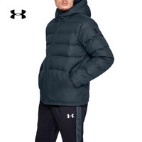 Under Armour 安德玛官方 UA男子 Sportstyle连帽羽绒运动夹克-1342693 灰色073 XXL