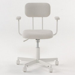 MUJI 無印良品 工作椅用扶手套件/灰色 灰色