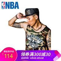 NBA潮流服饰 黄蜂队 夏季休闲T恤男 双面两穿 时尚 MK0181AA 图片色 L