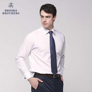 Brooks Brothers/布克兄弟男士Supima棉免烫正装衬衫1000006768 1001-白色 16/H/3