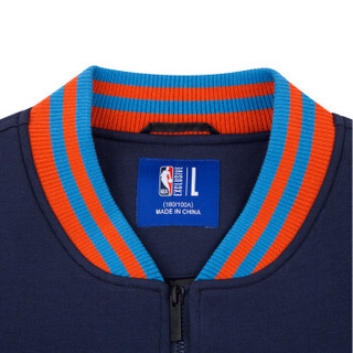 转VIP！！！NBA 新款 雷霆队 时尚舒适保暖 棒球服 运动夹克外套 男 图片色 XL
