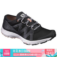 萨洛蒙（Salomon） 女款户外轻便透气溯溪鞋 CROSSAMPHIBIAN 已并 黑色393453 UK5.5 (38 2/3)