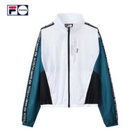 FILA FUSION 斐乐 男子外套 2019夏季新款潮流梭织外套 标准白-WT 185/104A/XXL