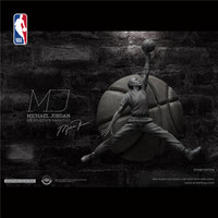 NBA-英德堡  1/6 雕像系列 - 迈克尔.乔丹 仿石雕色版本 SC-1003 图片色