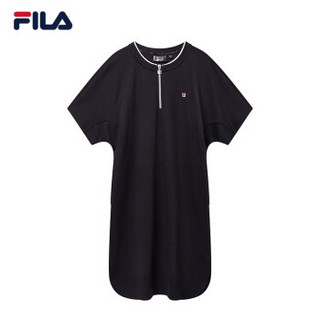 FILA 斐乐官方 女子连衣裙 2019夏季新款女装 传奇蓝-NV 180/96A/XXL