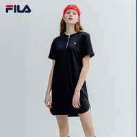 FILA 斐乐官方 女子连衣裙 2019夏季新款女装 传奇蓝-NV 180/96A/XXL