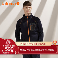 LAFUMA乐飞叶男款户外旅行轻便保暖抓绒衣冲锋衣内胆 LMJA8CR80 灰蓝色N5 48（170/96A）