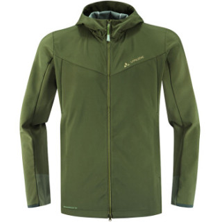 巍德 vaude 软壳衣户外运动防风透气男款连帽夹克风衣外套(博朗)