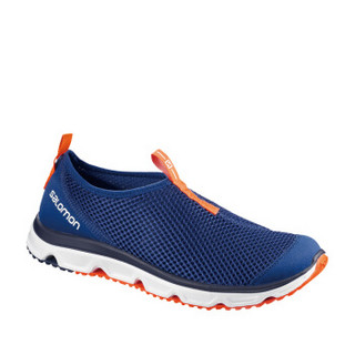 萨洛蒙（Salomon） 男款户外恢复鞋 透气休闲网鞋  RX Moc 3.0 冲浪蓝401447 UK9.5(44)