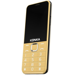 康佳(konka) u10 直板老年人手机 移动 双卡双待手机 金色