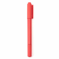 無印良品 MUJI 無印良品  油性双头记号笔 细/红色