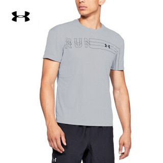 Under Armour 安德玛官方 UA男子 SpeedStride 运动短袖T恤-1326565 灰色011 S