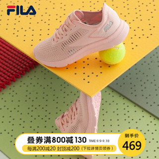 FILA 斐乐官方 ULTRA FIT COMBO 女子训练鞋 2019夏季新品跑鞋女 淡粉色-PK 36.5