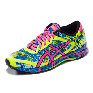 ASICS亚瑟士女竞速跑鞋女GEL-NOOSA TRI 11 T676N-3378 黄色/粉色/蓝色 36