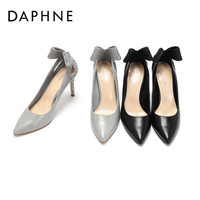 DAPHNE 达芙妮 1017101007 蝴蝶结高跟鞋