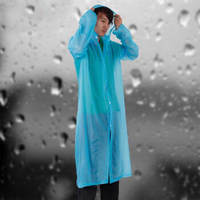 北山狼（BSWolf）雨披雨衣户外旅行加厚便携徙步雨衣 旅游非一次性雨衣女男 蓝色2件
