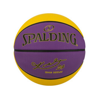 NBA-斯伯丁 Spalding KOBE Dogbone 科比 7号橡胶篮球 84-006Y 图片色