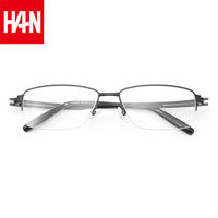 HAN/汉 HN42013 防蓝光辐射 男士近视眼镜框架 1.67非球面防蓝光镜片 其它