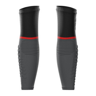 compressport 轻量 ArmForce越野跑马拉松骑行运动防护压缩袖套 黑灰色 T3