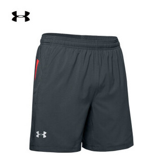 Under Armour 安德玛官方 UA男子Launch SW二合一运动短裤-1326576 灰色073 L