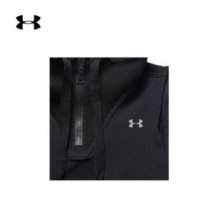 Under Armour 安德玛 UA女子Mixed Media运动马甲-1303346 黑色001 XL