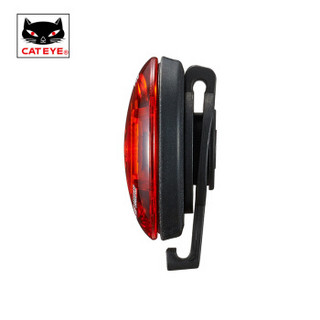 猫眼（CATEYE）可佩戴式骑行尾灯全防水自行车灯跑步警示灯尾灯骑行装备 SL-WA10 红色