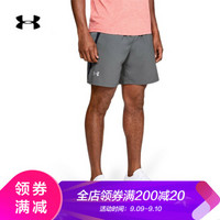 Under Armour 安德玛官方 UA男子Launch SW 7英寸运动短裤-1326572 灰色012 M