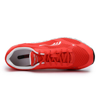 多威（Do-win）跑步鞋男中考体育考试用鞋新款女学生体能测试鞋CT3202 朱砂红 35