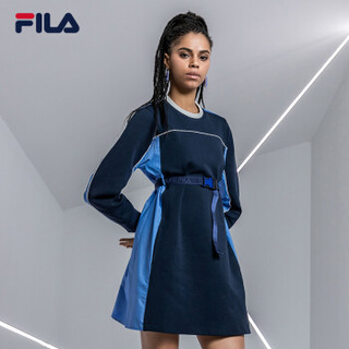 1FILA斐乐FILA X 3.1Phillip Lim女款休闲连衣裙T2019春季新款运动连衣裙 云海蓝-NV 160/80A/S