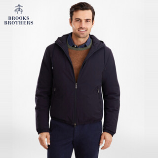 Brooks Brothers/布克兄弟男士保暖灰鸭绒填充羽绒服外套夹克 4002-藏青色 M