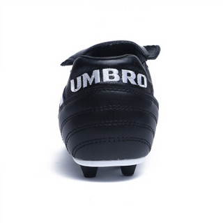 茵宝Umbro Speciali98足球鞋男子经典复古翻舌款优质人工&天然草地用鞋 UI183FT0101-110月黑色 43