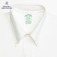 Brooks Brothers/布克兄弟男士牛津纺Supima棉正装衬衫1000025471 1001-白色 1634