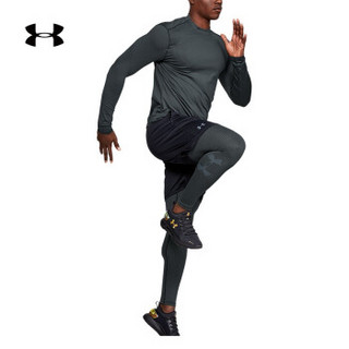 UNDER ARMOUR 安德玛 男士健身裤 1345300-001 黑色 L