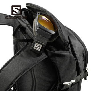 Salomon 萨洛蒙户外滑雪背包 大容量 可携带多种滑雪装备 SIDE 25 黑色397817 20-35升