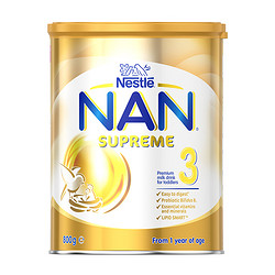 雀巢（Nestle）NAN 超级能恩 适度水解HA防过敏湿疹婴幼儿配方奶粉800g 超级能恩3段（1岁以上） *3件