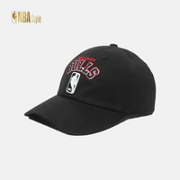 NBA STYLE潮流服饰 芝加哥公牛队 刺绣弯檐运动休闲棒球帽子 图片色 均码