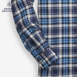 Brooks Brothers/布克兄弟男士休闲衬衫1000057519 4004-藏青色 M