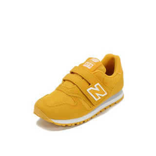 New Balance nb童鞋 373系列 儿童网鞋男女 透气网面运动鞋中大童春秋款夏季 KV373OWY/姜黄色 35.5码/21.5cm