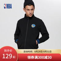 NBA 勇士 球队款指南针系列开衫棒球 夹克 2XL