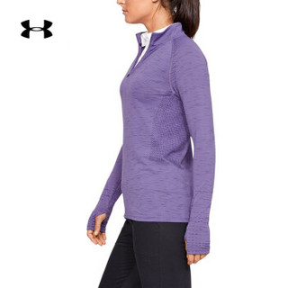 Under Armour 安德玛官方 UA女子 Vanish 1/3 拉链运动T恤-1331336 紫色520 XL