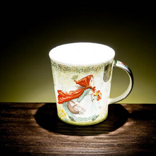 丹侬（dunoon）英国进口动物卡通系列水杯 骨瓷马克杯童话故事小红帽可爱简约茶水杯320ML