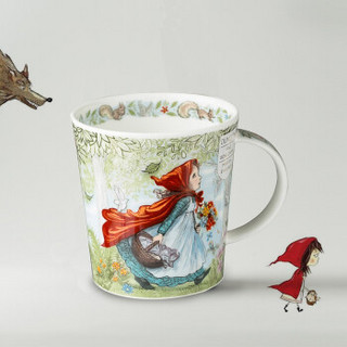 丹侬（dunoon）英国进口动物卡通系列水杯 骨瓷马克杯童话故事小红帽可爱简约茶水杯320ML