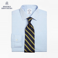 Brooks Brothers/布克兄弟男士牛津纺Supima棉免烫衬衫1000005640 4000-浅蓝色 17/34