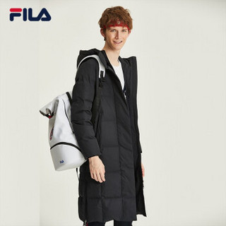 FILA 斐乐官方 男子羽绒服 2019冬季新款运动时尚简约长款羽绒服 传奇蓝-NV 180/100A/XL