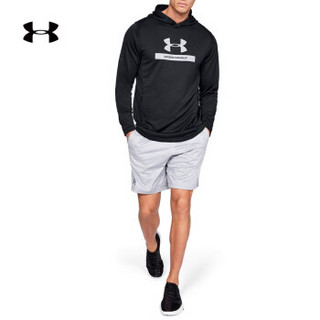 Under Armour 安德玛官方 UA男子MK1 运动连帽卫衣-1320666 黑色001 M