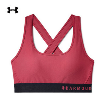 Under Armour 安德玛 UA女子 Armour 含胸垫运动内衣—中强度-1307200 红色671 L 建议购买大一码